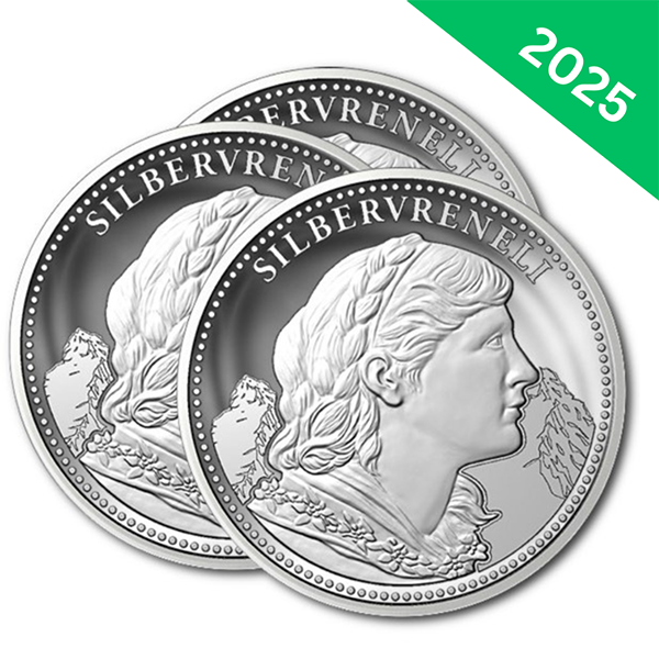 Silbervreneli 3 pièces (2025)