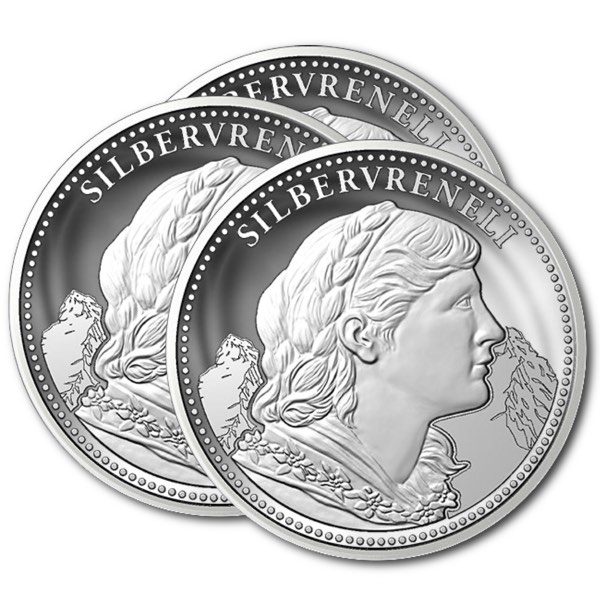 Silbervreneli 3 pièces (2025)