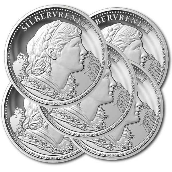 Silbervreneli 5 pièces (2025)