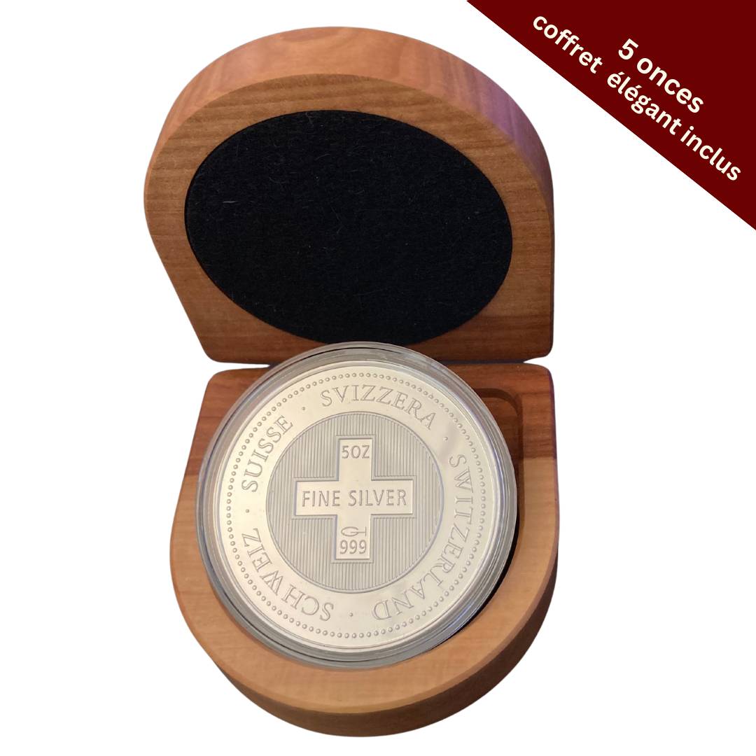 Silbervreneli Grande 5 oz – L’édition exclusive avec un élégant coffret en bois